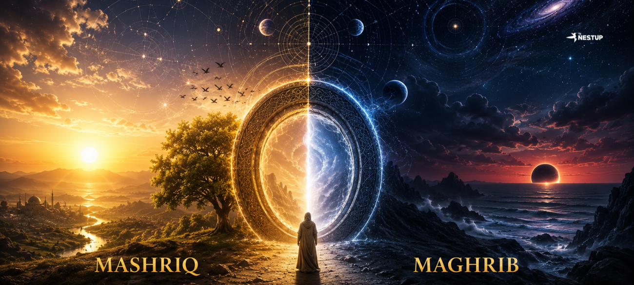 Mashriq and Maghrib Finding the Secrets of the Universe